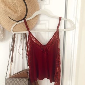 forever 21 lace tank